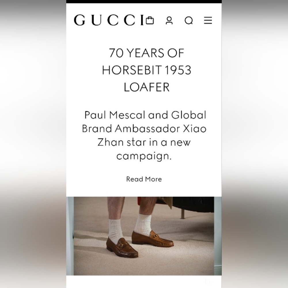The Iconic Vintage Horsebit Gucci Dark Brown Leather Loafers with Gold Detail - Picture 2 of 16